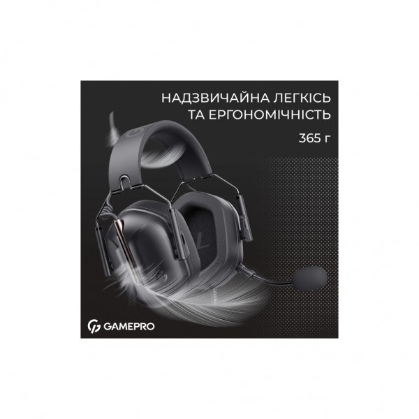 Навушники GamePro Genesis Hunter Black (HS1350B)