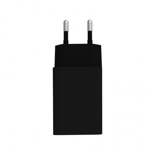 Зарядний пристрій ColorWay 1USB AUTO ID 2A (10W) black (CW-CHS012-BK)
