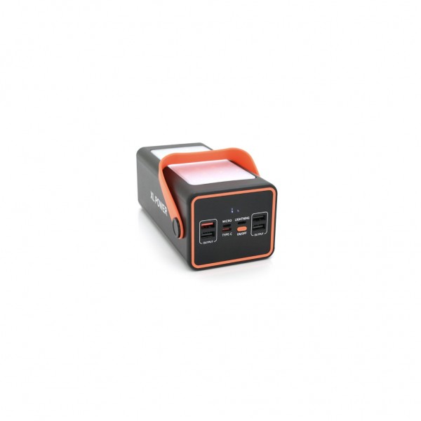 Батарея універсальна ACL 70000mAh, PD/22.5W, USB, Type C, ліхтар, Black/White (PW-52 / 34002)