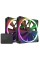 Кулер до корпусу NZXT F140RGB Twin (Black) (RF-R14DF-B1)