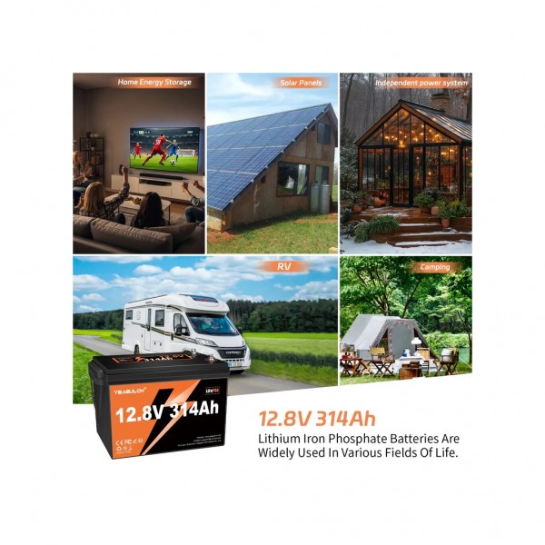 Батарея LiFePo4 YEAGULCH 12.8V 314Ah (YEAGULCH-12,8V/314Ah)