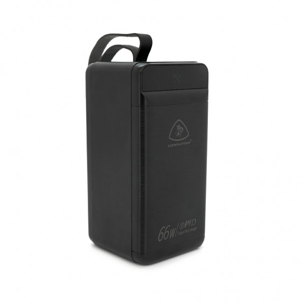 Батарея універсальна LIONPATTON 80000mAh, QC3.0, MicroUSB, Type-C, Lighting, USB, Black (L47 / 38068)