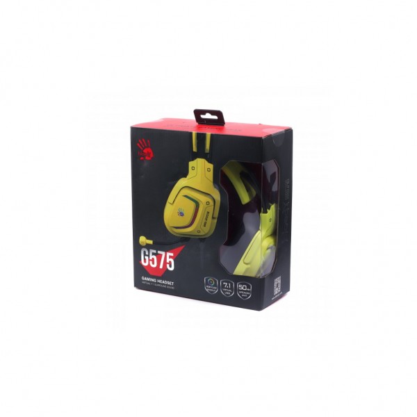 Навушники A4Tech Bloody G575 Punk Yellow (4711421963602)