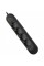 Мережевий фільтр живлення Voltronic F04U, 4роз EU, 3*USB Black (F04U-Black)