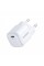 Зарядний пристрій Choetech 1хUSB-C 30W PD QC3.0 PD5007 white (PD5007-EU-WH)