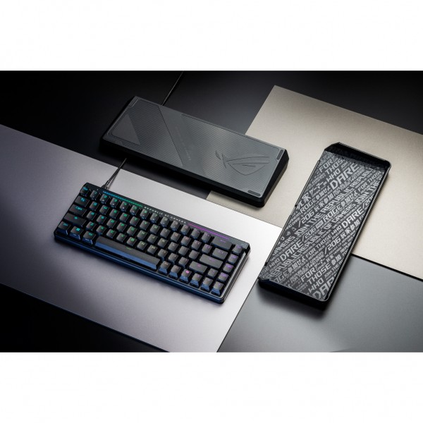 Клавіатура ASUS ROG Falchion Ace HFX USB Eng Black (90MP03VE-BKUA20)