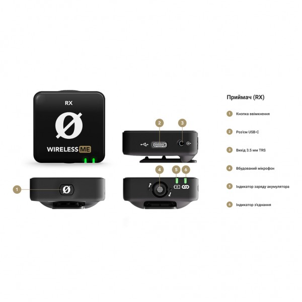 Мікрофон Rode Wireless ME (233986)