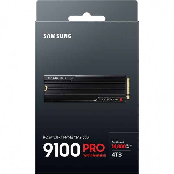 Накопичувач SSD M.2 2280 4TB 9100 PRO Heatsink Samsung (MZ-VAP4T0CW)