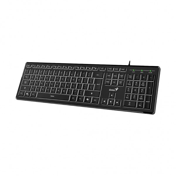 Клавіатура Genius SlimStar 820 USB UA Black (31310055410)