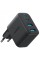Зарядний пристрій Anker 2xUSB-C + 2xUSB 50W black (A121EG11)