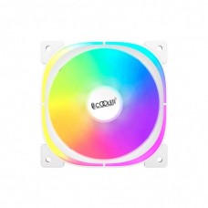 Кулер до корпусу PcCooler EF120 ARGB WH