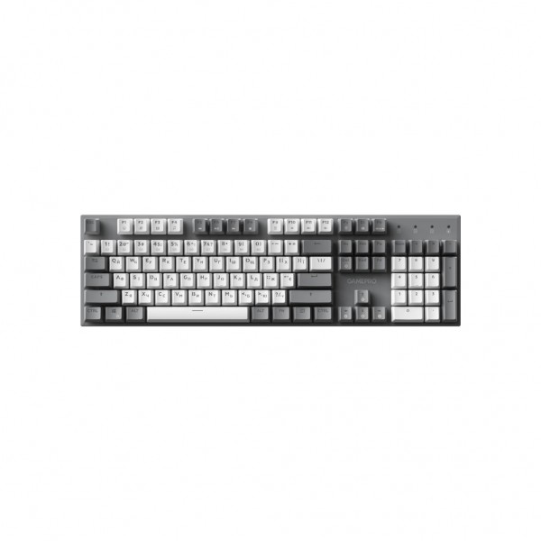 Клавіатура GamePro Genesis Metallic MK144G Outemu Red Switch USB UA Gray (MK144G)