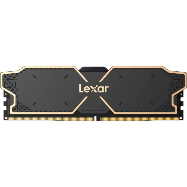 Модуль пам'яті для комп'ютера DDR5 32GB (2x16GB) 6000 MHz Thor Black Lexar (LD5U16G60C38LG-RGD)
