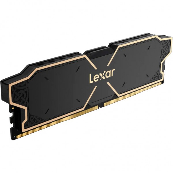 Модуль пам'яті для комп'ютера DDR5 32GB (2x16GB) 6000 MHz Thor Black Lexar (LD5U16G60C38LG-RGD)