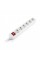 Мережевий фільтр живлення REAL-EL RS-6 Protect M 5m, white (EL122300035)