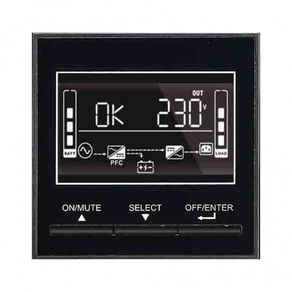 Пристрій безперебійного живлення TECNOWARE EVO DSP PLUS 2400VA RACK /TOWER IEC (FGCEDP2402RTIEC)