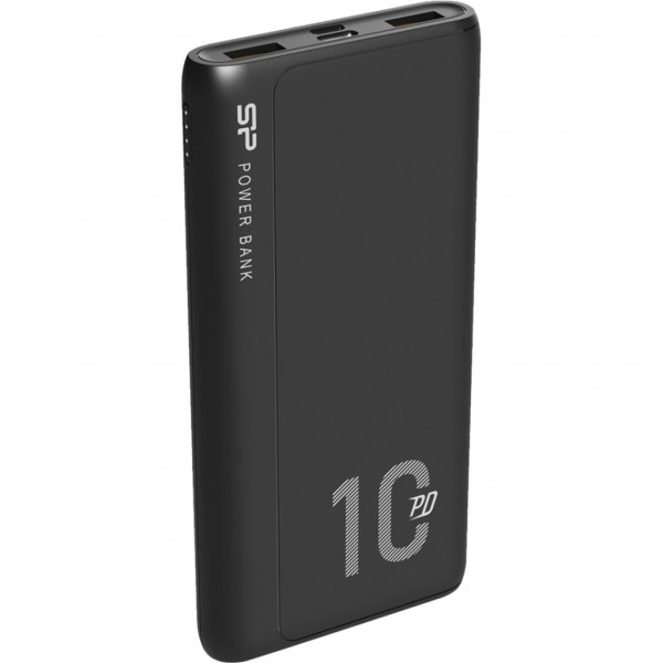 Батарея універсальна Silicon Power 10000mAh QP15 Black (SP10KMAPBKQP150K)
