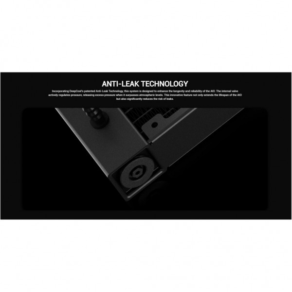 Система рідинного охолодження Deepcool LQ240 Black (R-LQ240-BKLSMW-G-1)