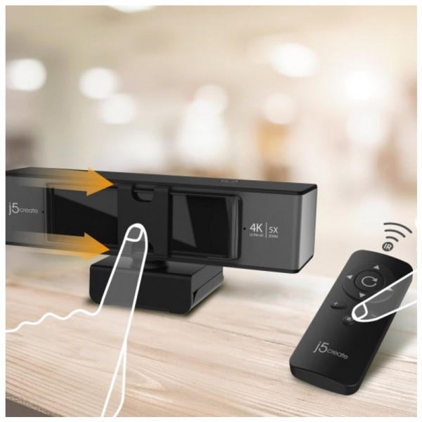 Веб-камера J5create JVCU435-N 4K Ultra HD USB-A/C (JVCU435-N)