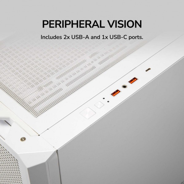Корпус для ПК Cougar MX600 RGB White