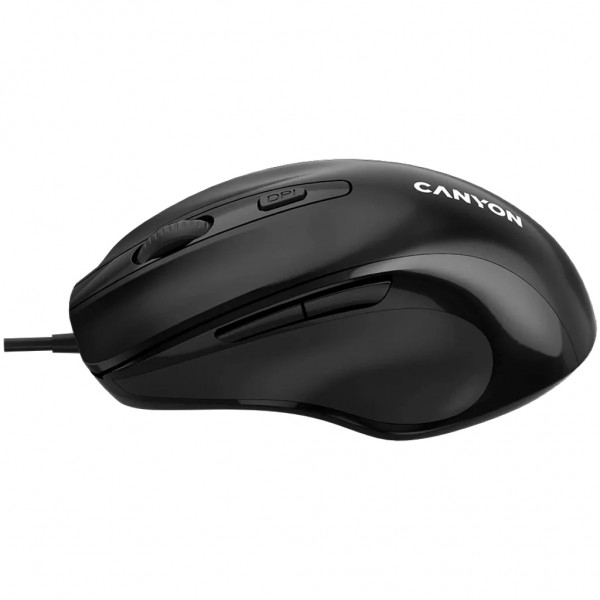 Мишка Canyon M-6 USB Black (CNE-CMS6)