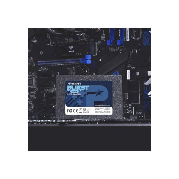 Накопичувач SSD 2.5" 960GB Burst Elite Patriot (PBE960GS25SSDR)