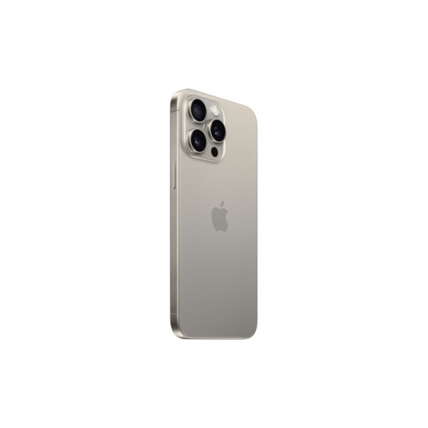 Мобільний телефон Apple iPhone 15 Pro Max 256Gb Natural Titanium eSim (REF B) BREEZY (2BMU683)