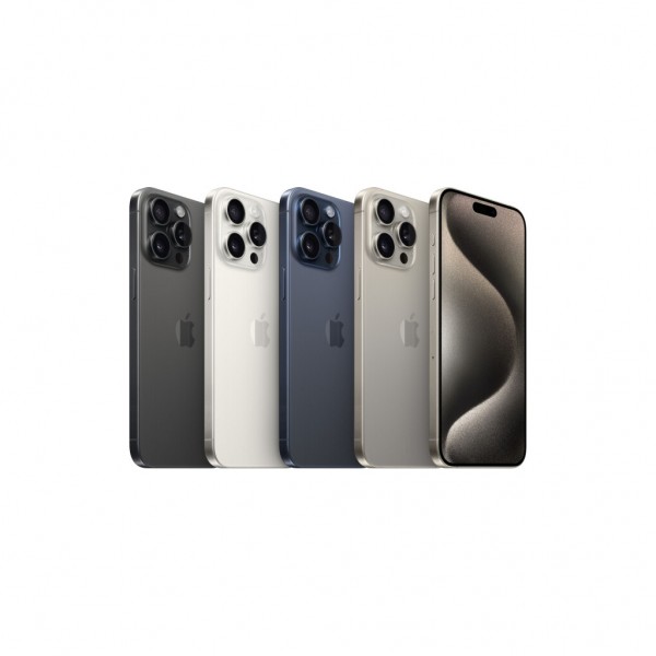 Мобільний телефон Apple iPhone 15 Pro Max 256Gb Natural Titanium eSim (REF B) BREEZY (2BMU683)