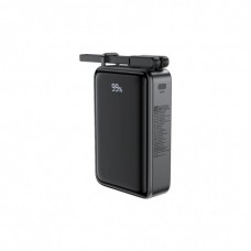 Батарея універсальна Acefast 20000mAh 67W PD/3.0, 20В/3.35A Type-C, USB-A, with cable, Li-ion M4 Black (6974316282723)