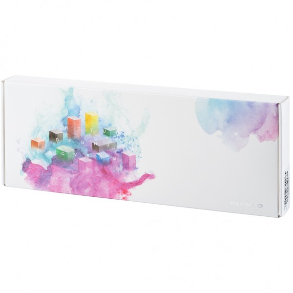 Клавіатура Varmilo APT87 CMYK C-TK Brown Wireless White Led UA (A92A024D3A5A17A007)