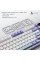 Клавіатура Ajazz Maillard V2 Maillard Switch Wireless/Bluetooth/USB UA Purple/White/Blue (AK980-V2-M-PWB)