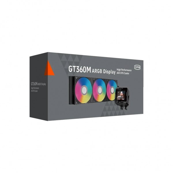 Система рідинного охолодження PcCooler GT360M ARGB Display BK