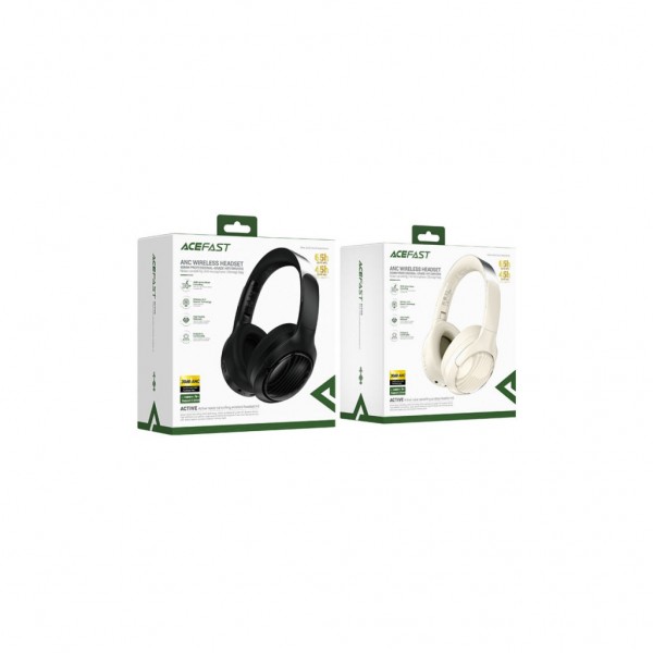 Навушники Acefast H5 ANC Milky White (6974316284284)