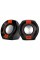 Акустична система REAL-EL S-50 black-red (EL121100008)