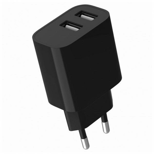 Зарядний пристрій Gembird 2xUSB 12W black (TA-UC-2A12-01-BK)