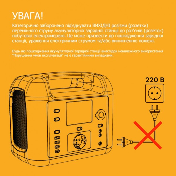 Зарядна станція Optonica 600W, 512Wh (PS-9419)