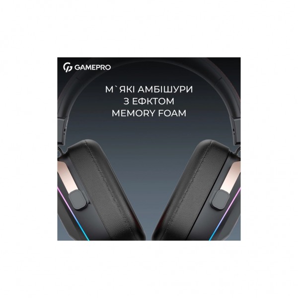 Навушники GamePro Asgard Valkyria RGB Tri-Mod (HSW249B)