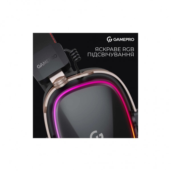 Навушники GamePro Asgard Valkyria RGB Tri-Mod (HSW249B)