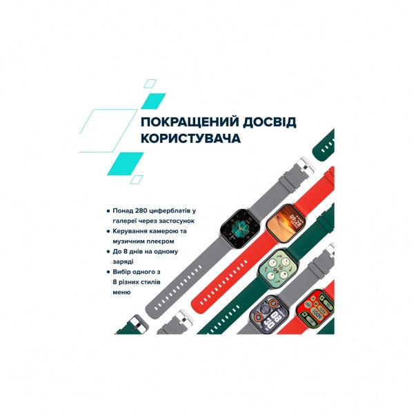 Смарт-годинник Canyon Chatter SW-58 BT-CALL Silver Grey (CNS-SW58SS)