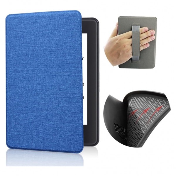 Чохол до електронної книги BeCover Smart Case Amazon Kindle Paperwhite 12th Gen. 2024 7"/Colorsoft (2024) Deep Blue (712845)