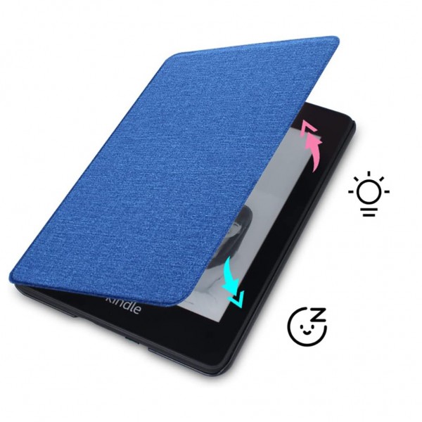 Чохол до електронної книги BeCover Smart Case Amazon Kindle Paperwhite 12th Gen. 2024 7"/Colorsoft (2024) Deep Blue (712845)