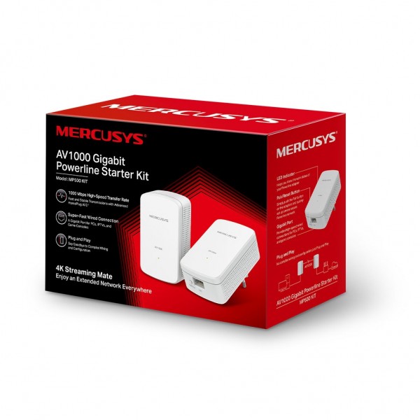 Адаптер Powerline Mercusys MP500KIT