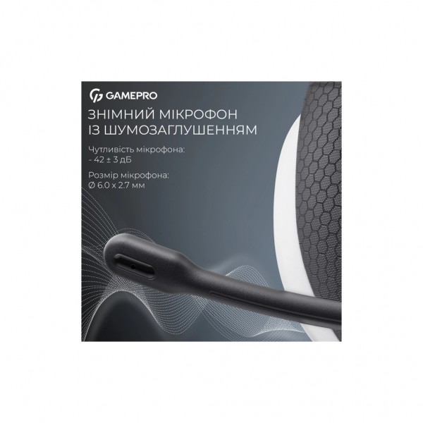 Навушники GamePro Asgard Bragi 7.1 RGB Tri-Mod White (HSW250W)