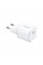 Зарядний пристрій UGREEN USB-C PD20W GaN CD318 white (15324)
