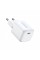 Зарядний пристрій UGREEN USB-C PD20W GaN CD318 white (15324)