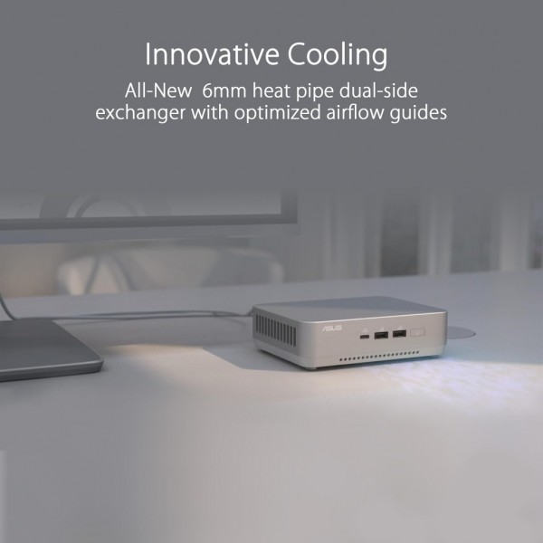 Комп'ютер ASUS NUC 14 Pro+ RNUC14RVSU900002I Kit(L6) / Ultra 9 185H, M.2 22x80 NVMe; 22x42 NVMe (90AR0051-M000J0)