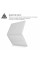 Чохол до ноутбука Armorstandart 13.3" MacBook Air 2018 (A2337/A1932/A2179) White LikeCarbon (ARM68158)
