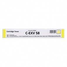 Тонер-картридж Canon C-EXV58Y yellow (3766C002)