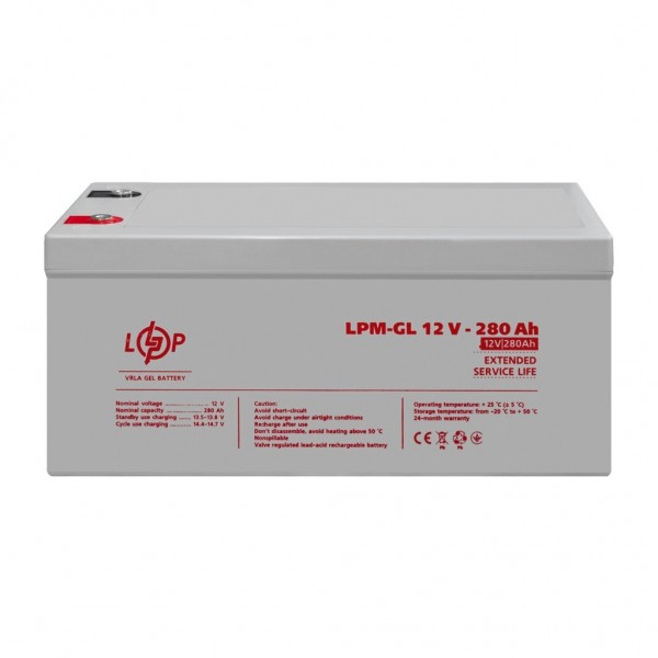 Батарея до ДБЖ LogicPower LPM-GL 12V - 280Ah (13185)
