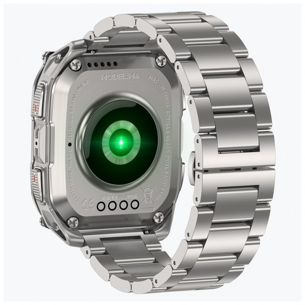 Смарт-годинник KOSPET TANK M4SE SILVER (6978602500638)